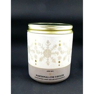 Bath and Body Works White Barn 1-Wick Candle Marshmallow Fireside